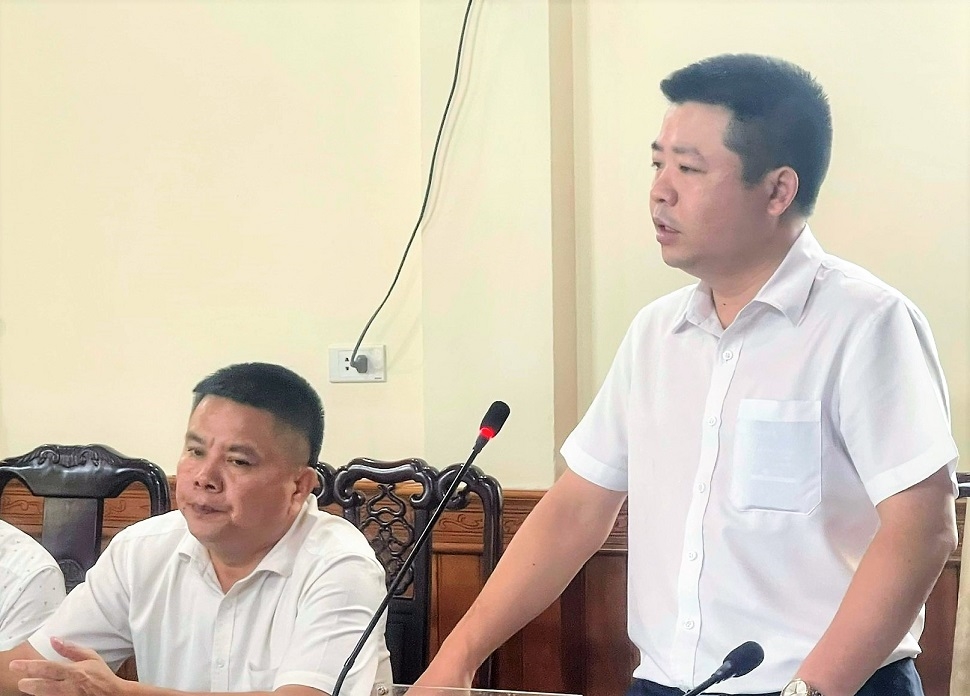 LÃNH ĐẠO PC THANH HÓA PHÁT BIỂU TRƯỚC CUỘC HỌP