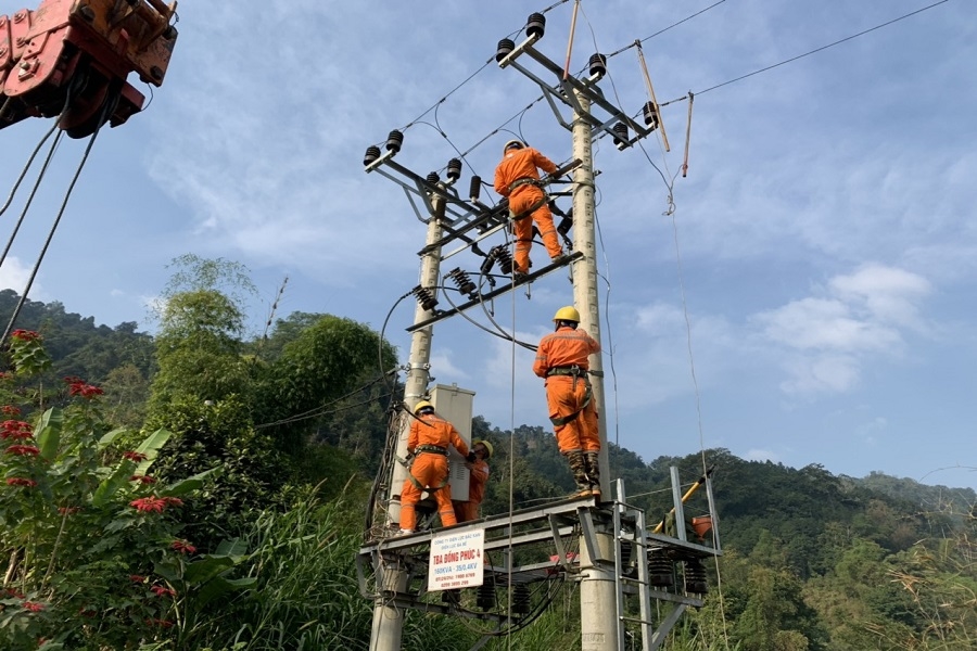 Nâng công suất TBA Quảng Khê 5 từ 75kVAR lên 160 kVAR cho phù hợp với phụ tải.