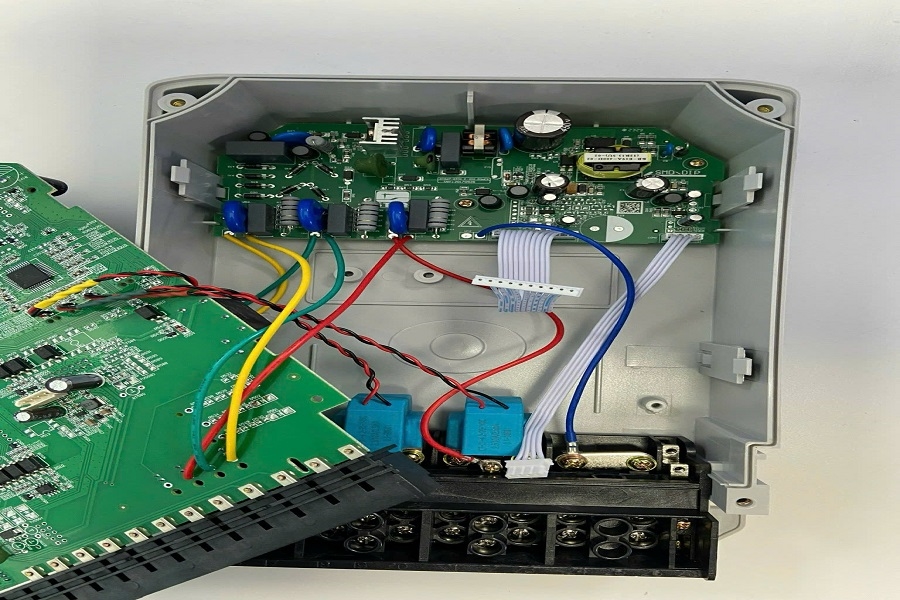 hình ảnh công tơ bình thường, chưa can thiệp