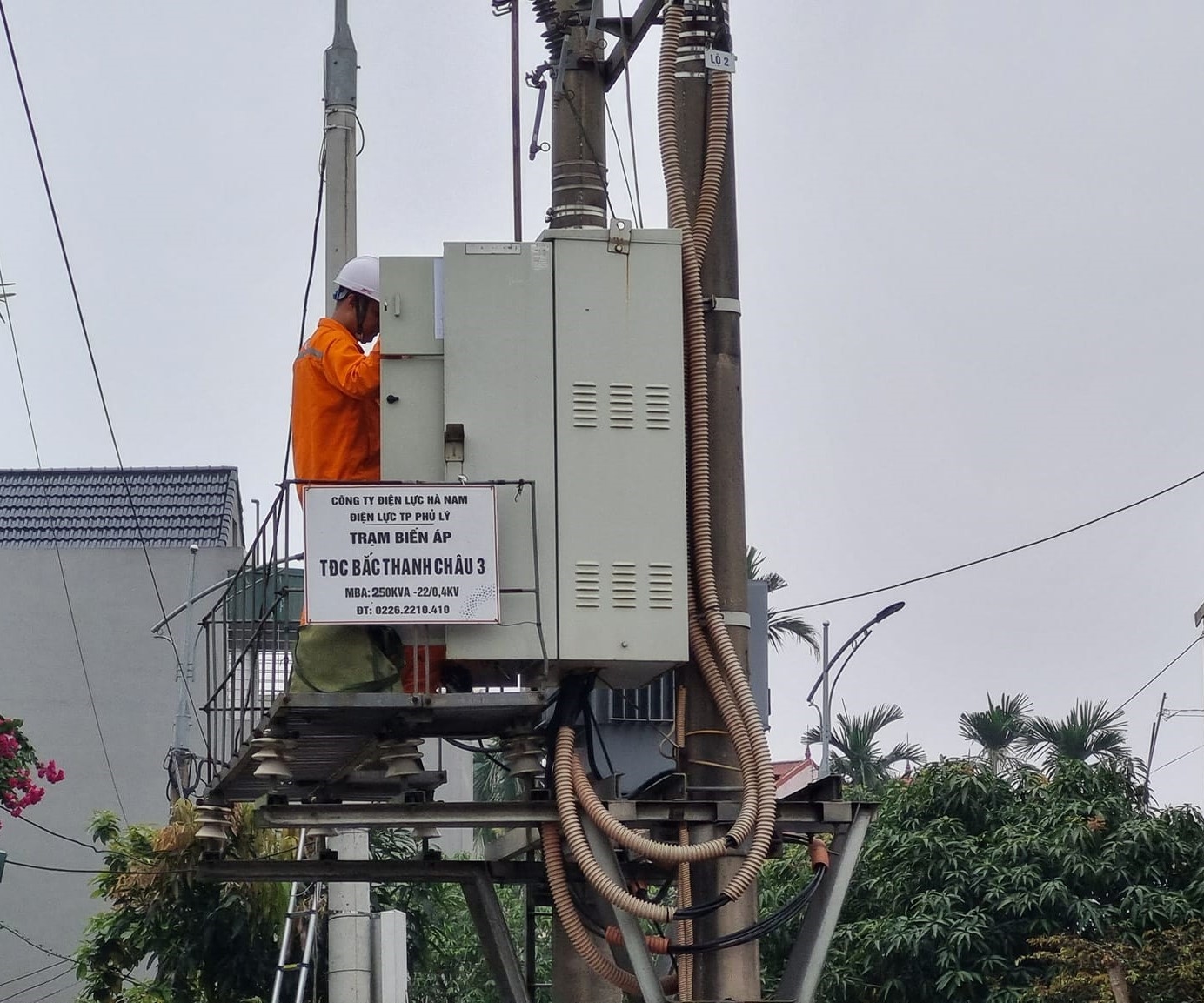 bảo dưỡng TBA bắc thanh châu 3