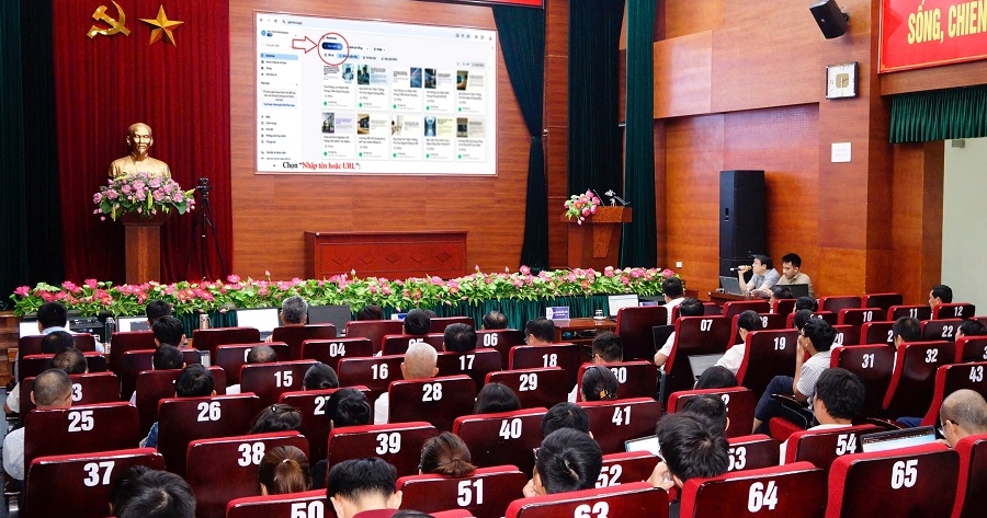 Đào tạo sử dụng các ứng dụng AI và nâng cao nghiệp vụ công nghệ thông tin cho người dùng đầu cuối