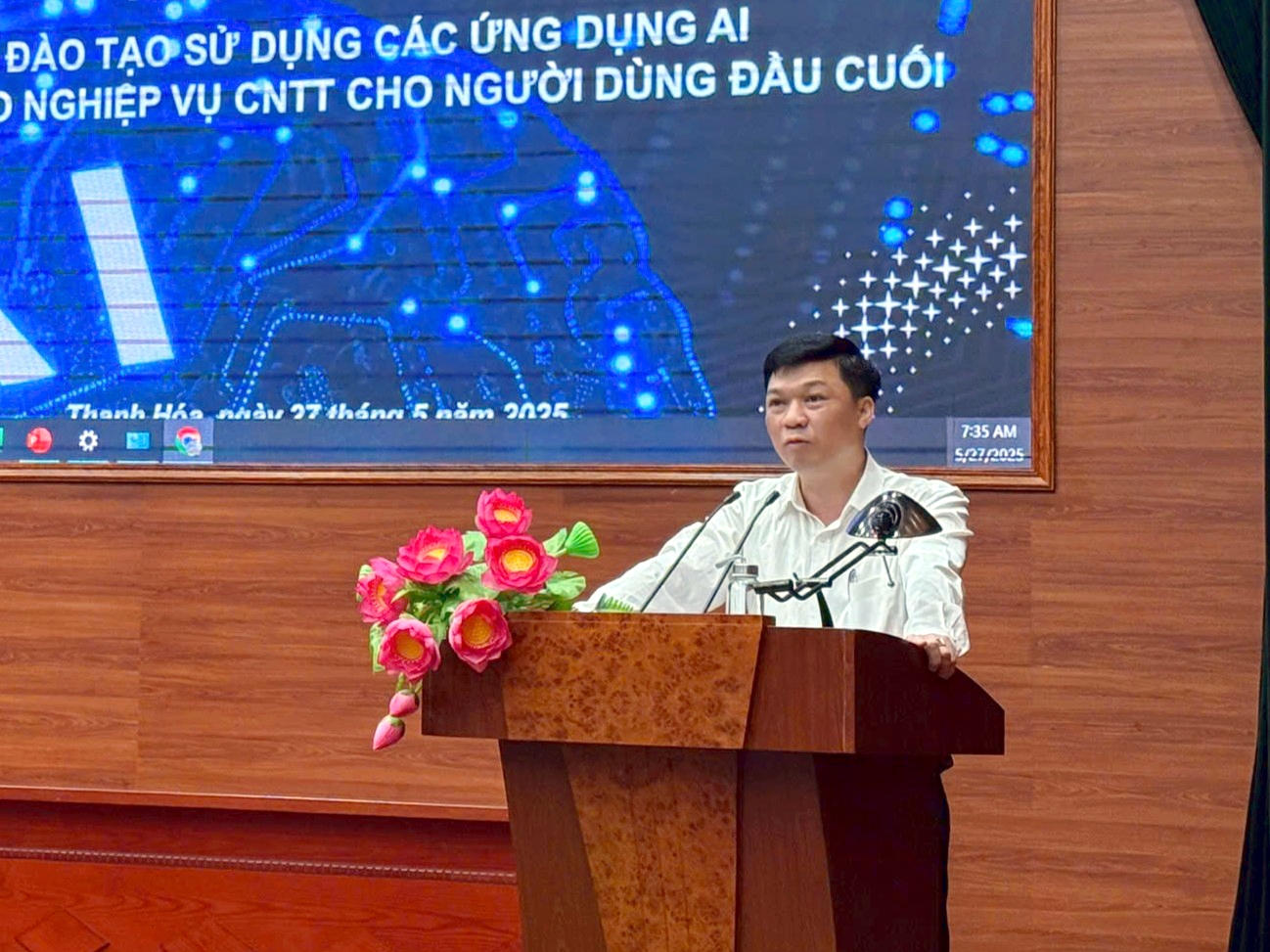 PGĐ Hoàng Đức Hậu khai mạc