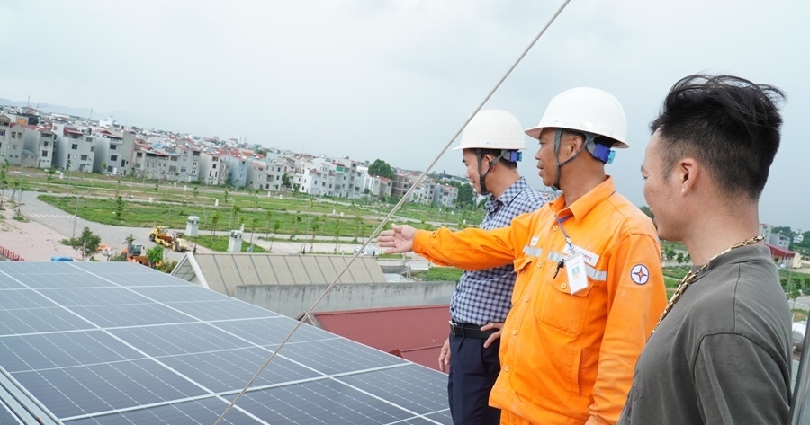 Bắc Giang đẩy mạnh mô hình điện mặt trời mái nhà tự sản xuất, tự tiêu thụ, động lực xanh cho phát triển năng lượng bền vững