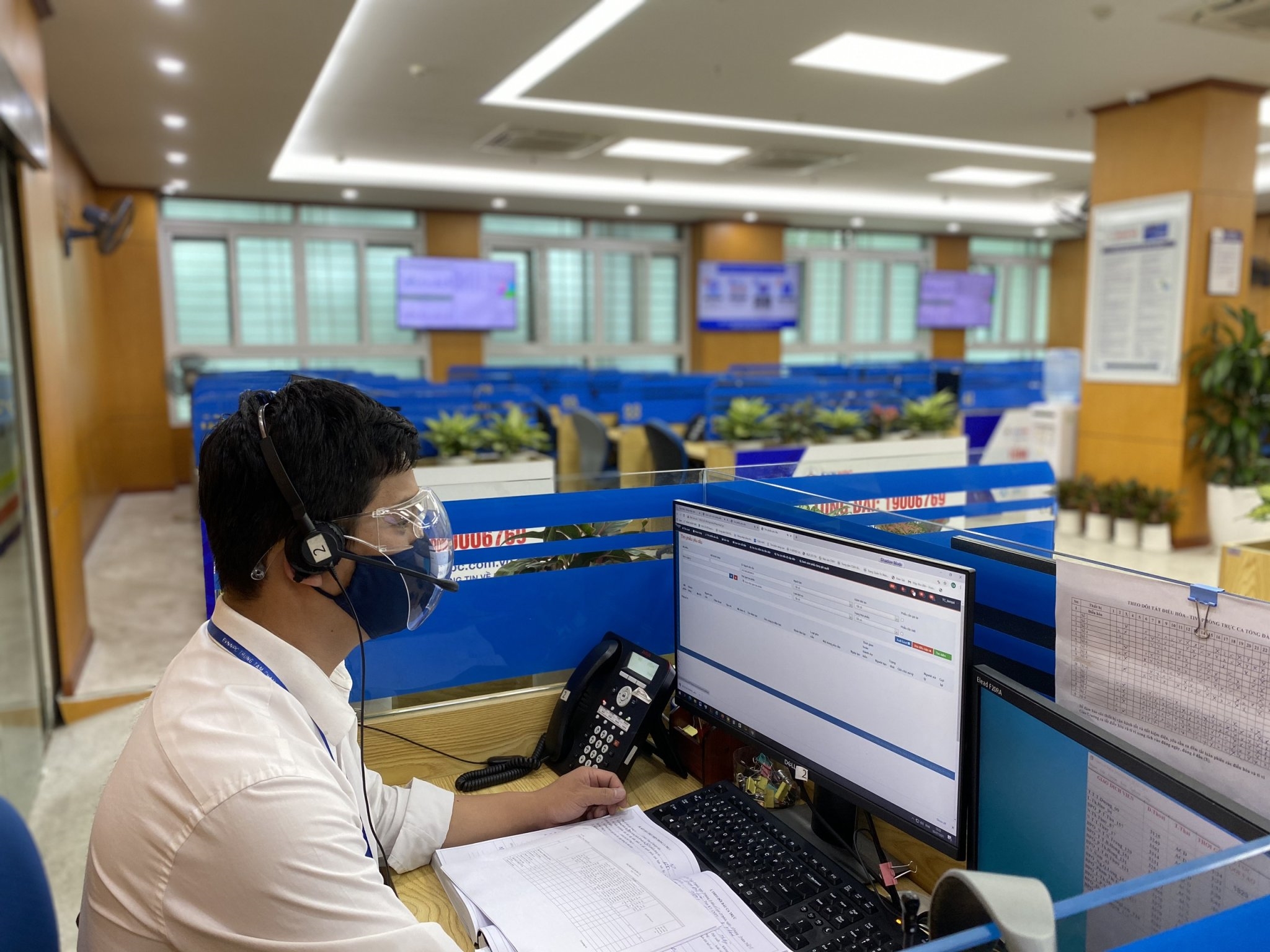 Ca trực giãn cách COVID