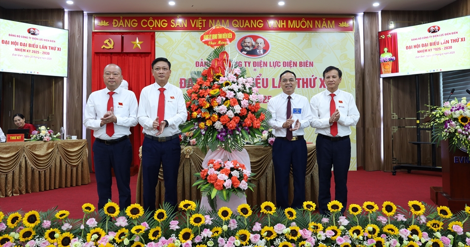 Đảng bộ Công ty Điện lực Điện Biên tổ chức thành công Đại hội lần thứ XI, nhiệm kỳ 2025–2030