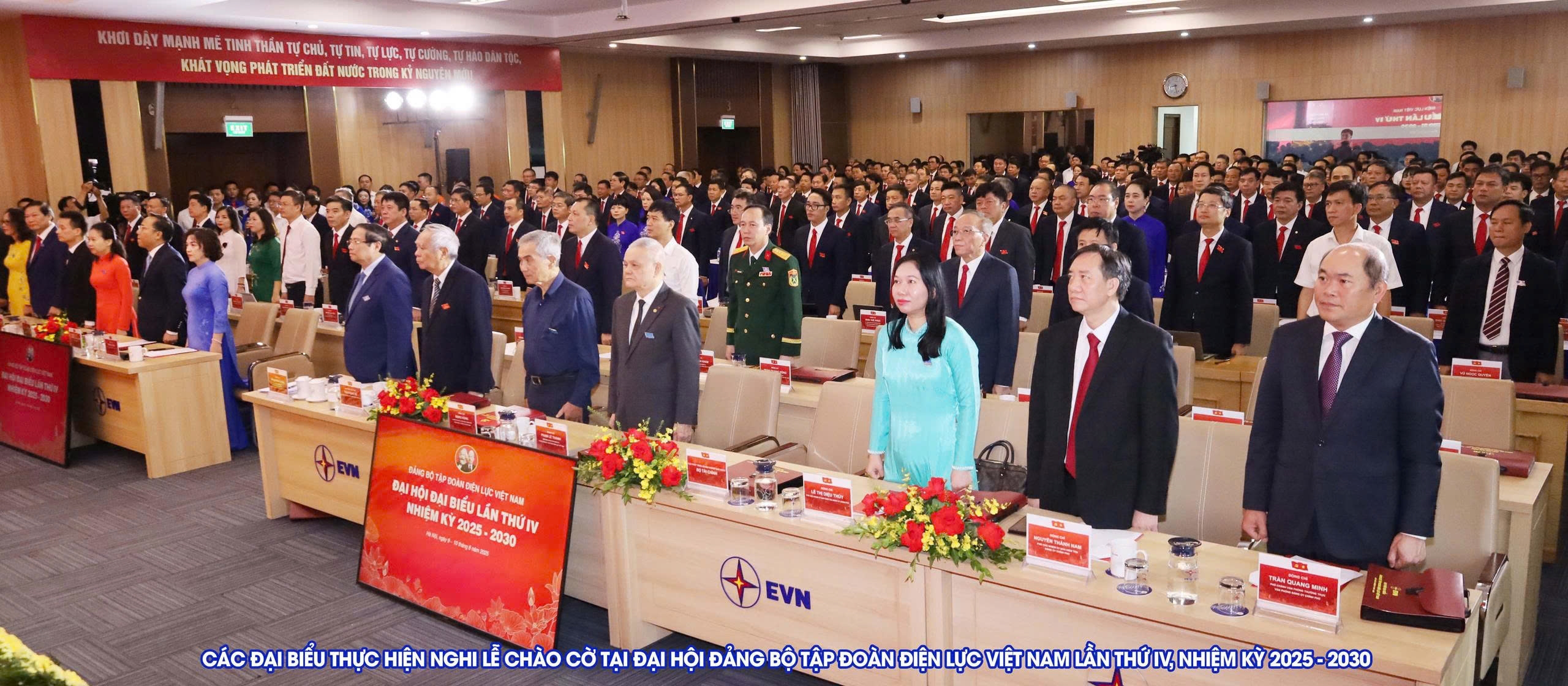 Dai hoi Dang bo EVN nhiem ky 2025-2030