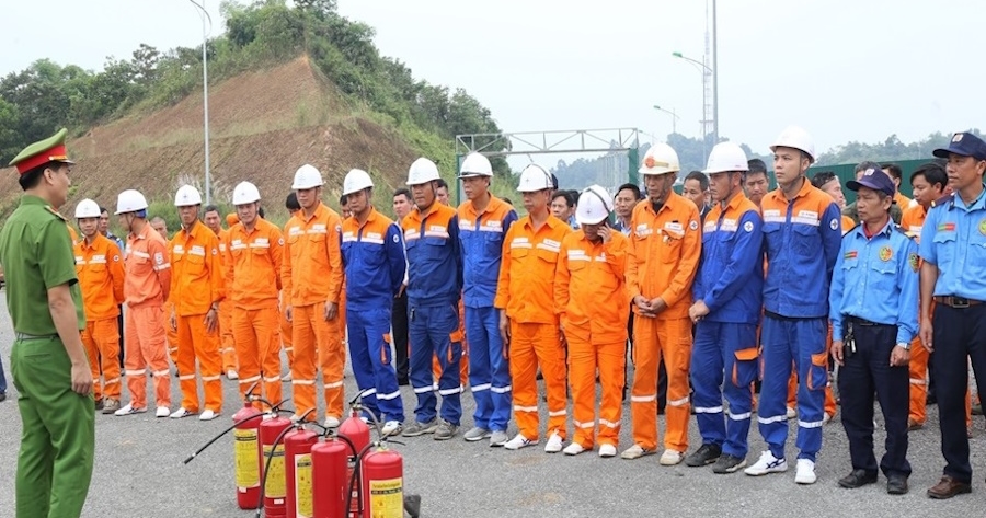 Công ty Điện lực Lào Cai triển khai các hoạt động hưởng ứng Ngày toàn dân phòng cháy, chữa cháy, cứu nạn, cứu hộ 04/10