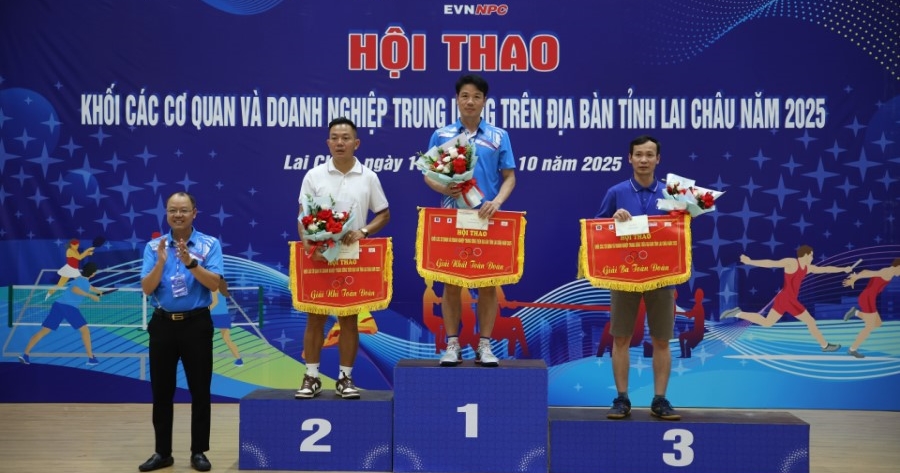 Hội thao Khối các cơ quan và doanh nghiệp Trung ương đóng trên địa bàn tỉnh Lai Châu năm 2025 – Thành công tốt đẹp - Lan tỏa tinh thần đoàn kết và thể thao