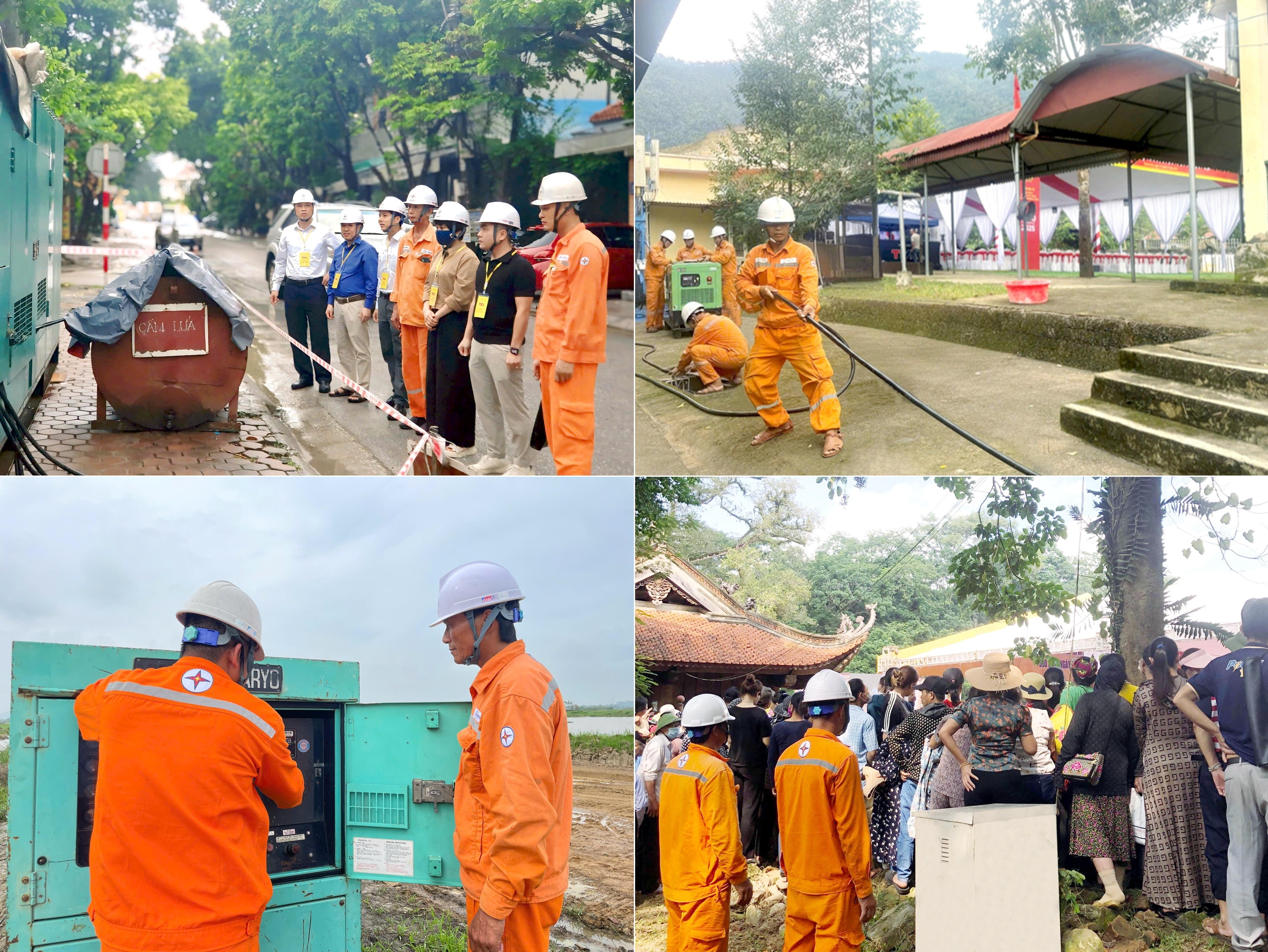 Cấp điện các sự kiện tổng hợp