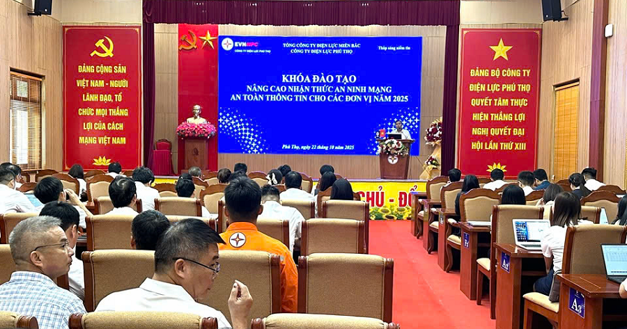 PC Phú Thọ chủ động nâng cao năng lực bảo vệ an toàn thông tin trong kỷ nguyên số