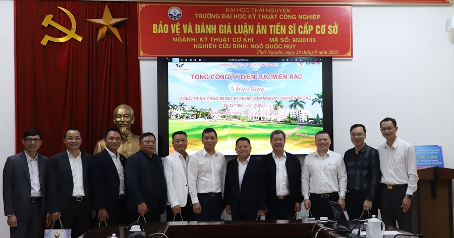 EVNNPC đồng hành cùng Trường Đại học Kỹ thuật Công nghiệp Thái Nguyên hướng tới kỷ niệm 60 năm thành lập (6/12/1965 – 6/12/2025)
