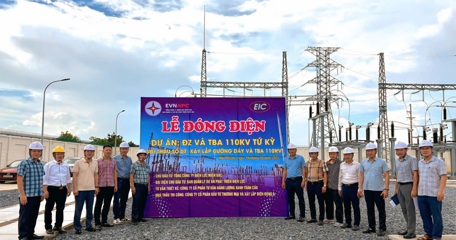 Thi đua khởi công và đóng điện hàng loạt dự án trọng điểm của Ban Quản lý Dự án Phát triển Điện lực trong tháng 10/2025