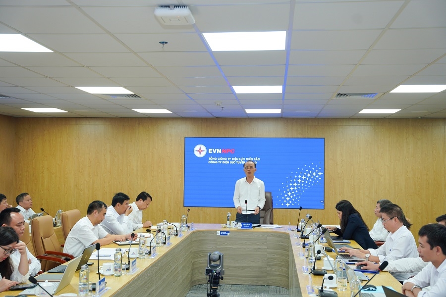 Doan cong tac EVNNPC lam viec voi PCTQ 3