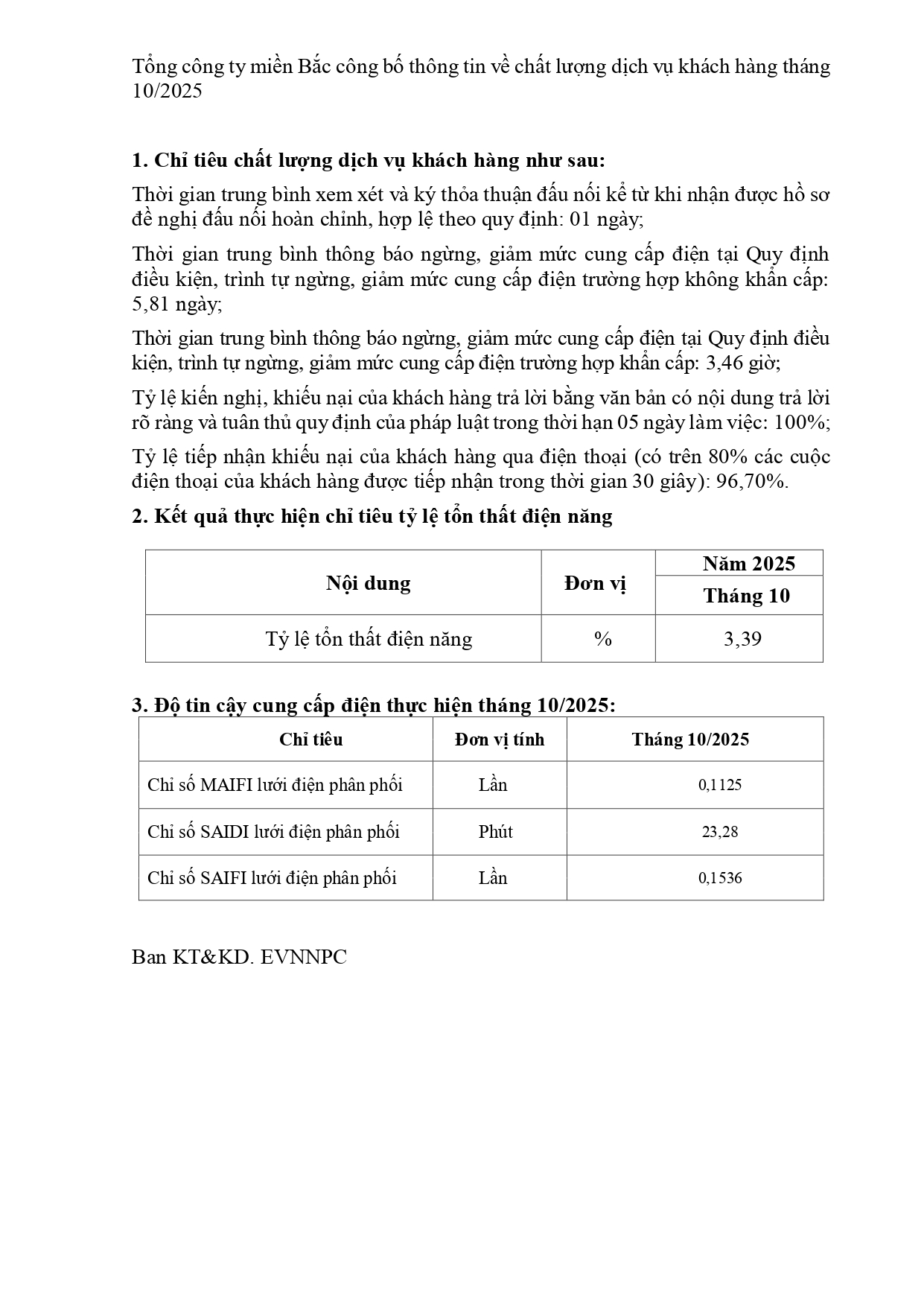 T10-2025 cong bo thong tin ve chat luong DVKH cua NPC_page-0001