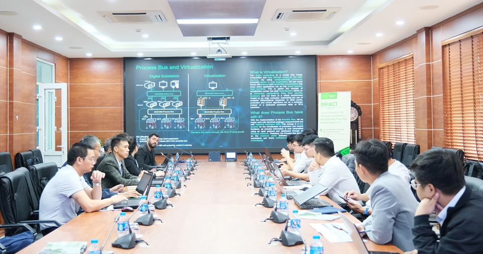 NPCETC: Hội thảo chuyên đề về trạm biến áp kỹ thuật số và an ninh mạng