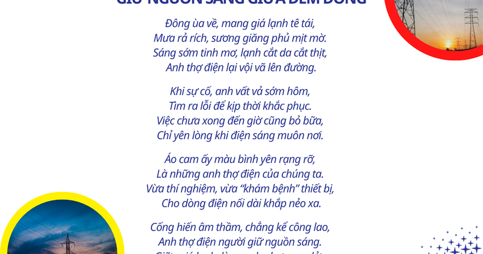 Giữ nguồn sáng giữa đêm đông
