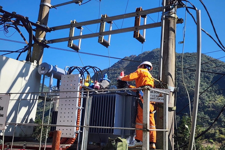 Dam bao dien le hoi hoa Tam giac mach 1