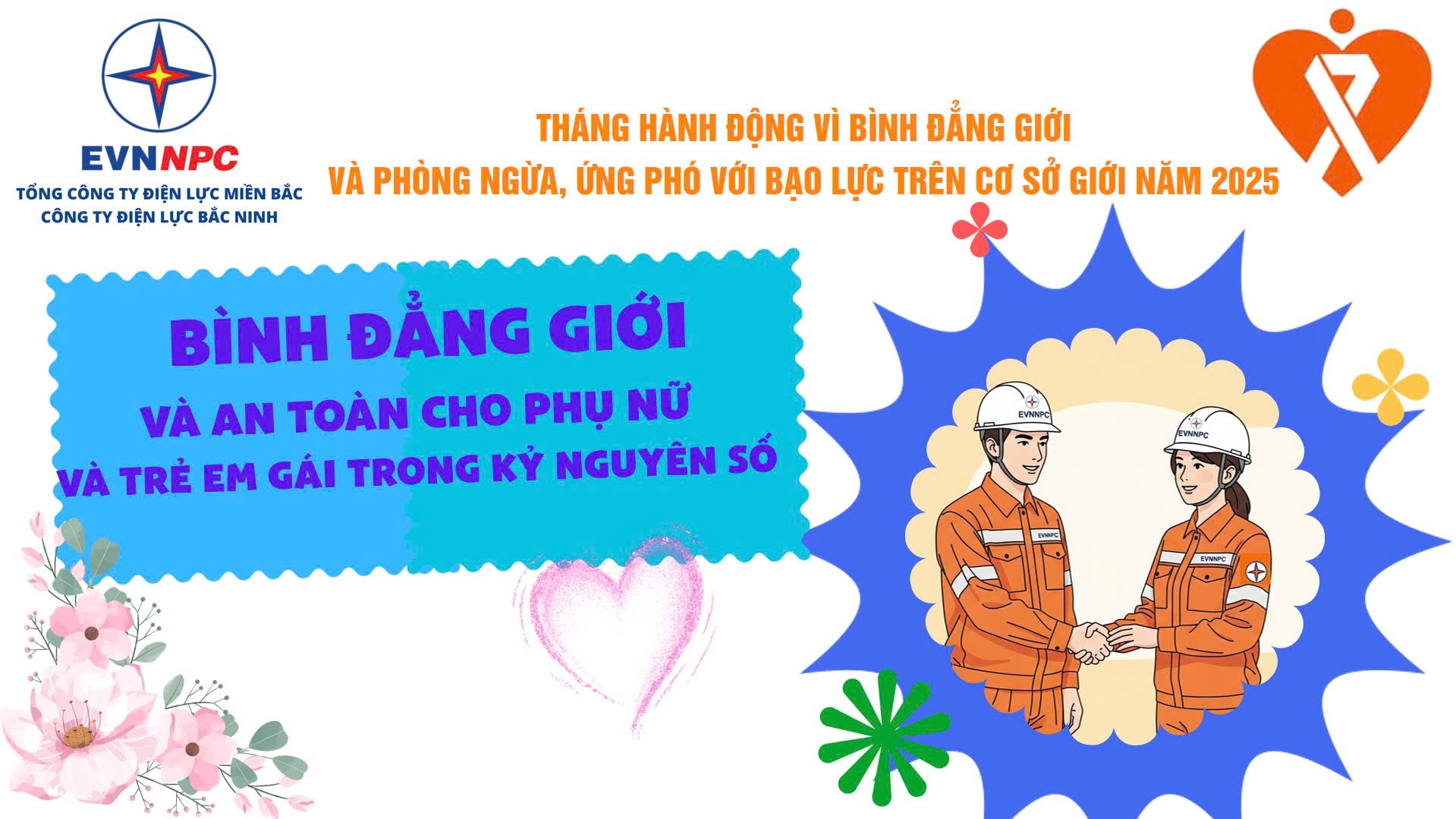 infographic truyên truyền về Bình đẳng giới