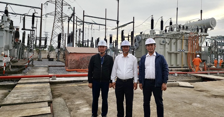 Nghiệm thu, đóng điện thành công dự án Nâng công suất MBA T1 TBA 110kV Ninh Phúc, tỉnh Ninh Bình