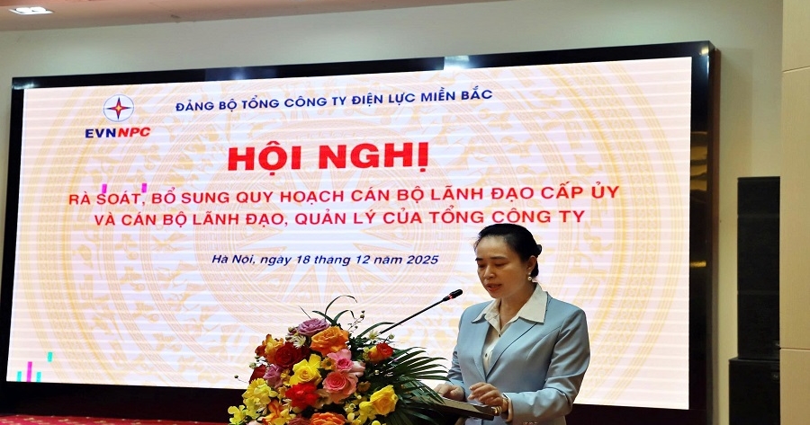 Ban Chấp hành Đảng bộ EVNNPC tổ chức Hội nghị rà soát, bổ sung quy hoạch cán bộ nhiệm kỳ 2025-2030