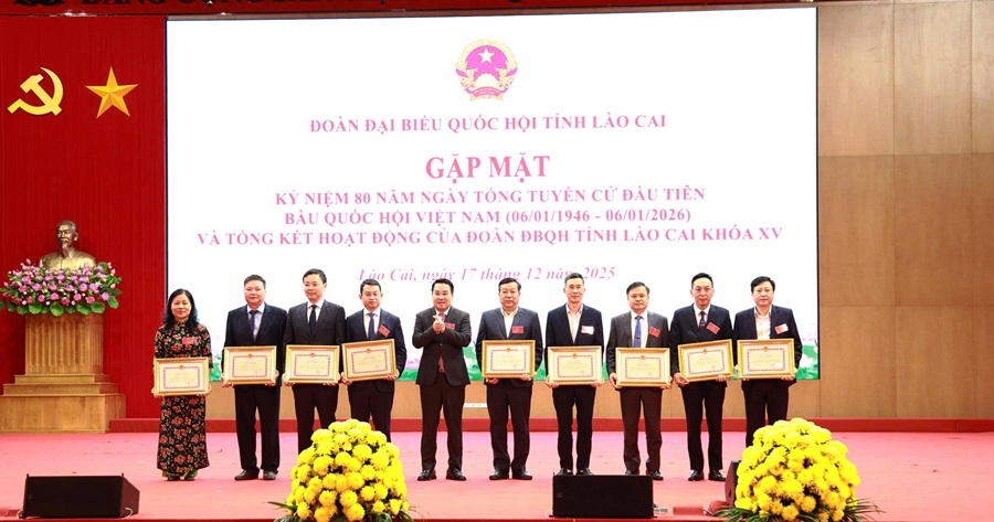 Công ty Điện lực Lào Cai được tặng Bằng khen của Chủ tịch UBND tỉnh