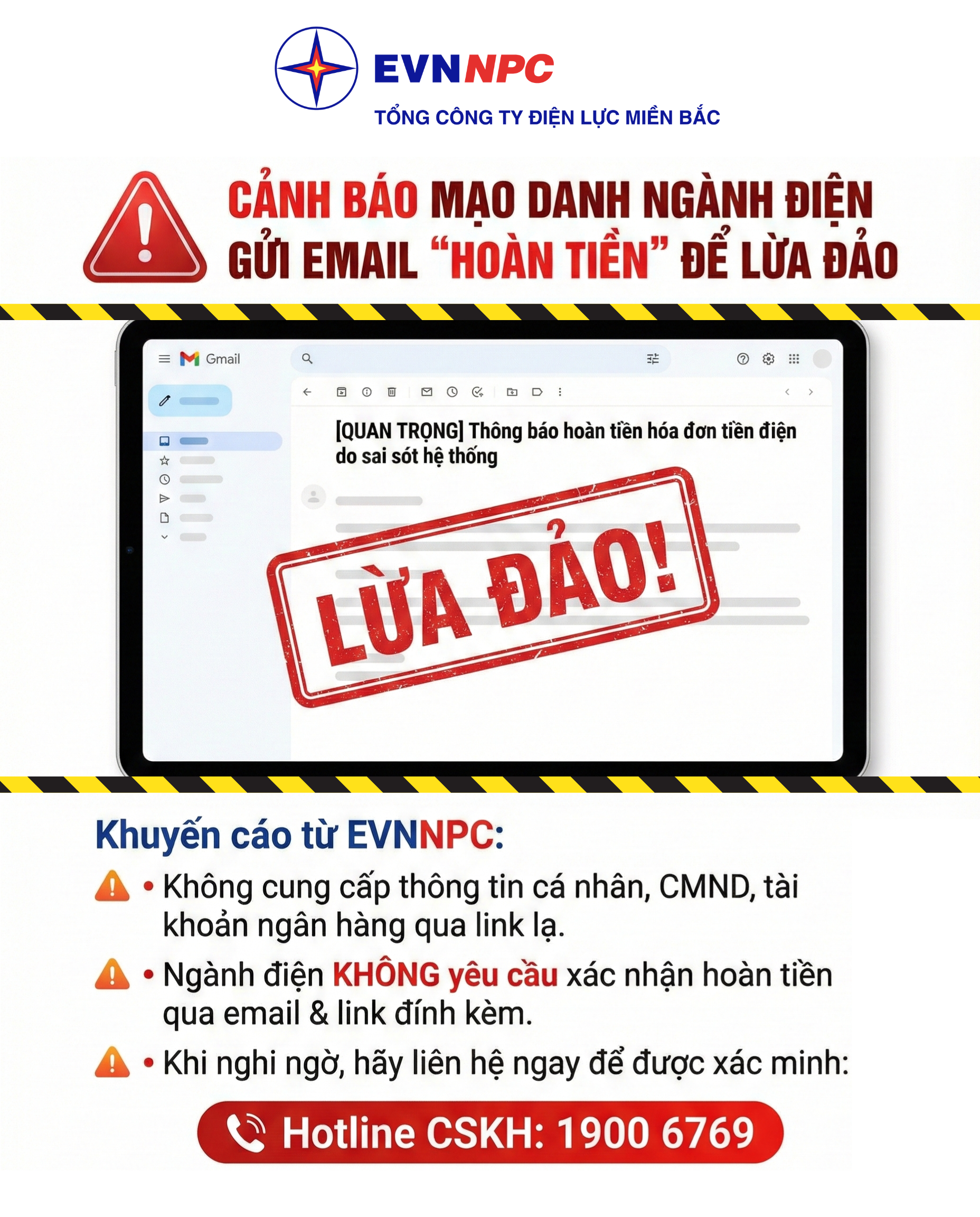 Canh bao mao danh email