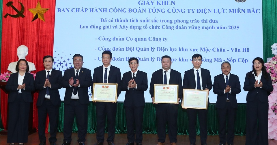 Công đoàn Công ty Điện lực Sơn La: Quan tâm, chăm lo đời sống người lao động, quyết tâm hoàn thành nhiệm vụ năm 2026