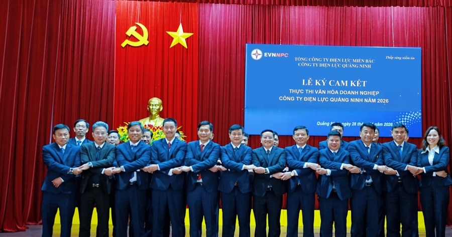 Hội nghị đại biểu Người lao động năm 2026 CTĐL Quảng Ninh: Đổi mới tư duy quản lý, kiện toàn bộ máy và cam kết thực thi Văn hóa doanh nghiệp