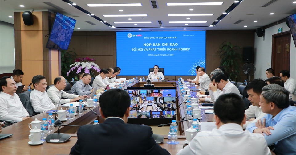 EVNNPC: Hoàn thiện mô hình tổ chức, hướng tới quản trị doanh nghiệp hiện đại