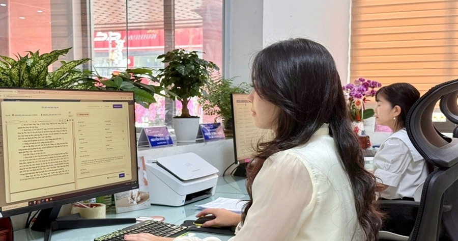 Công tác văn thư tại Công ty Điện lực Phú Thọ góp phần bảo đảm nhịp điều hành sau sáp nhập