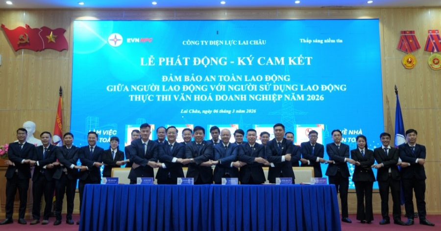 Lan tỏa văn hóa an toàn – Chung tay xây dựng môi trường lao động an toàn tại Công ty Điện lực Lai Châu