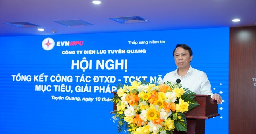 Công ty Điện lực Tuyên Quang tổng kết công tác đầu tư xây dựng, tài chính kế toán năm 2025