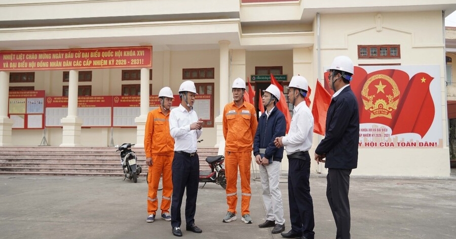 Công ty Điện lực Hải Phòng đảm bảo cung cấp điện an toàn, ổn định phục vụ bầu cử