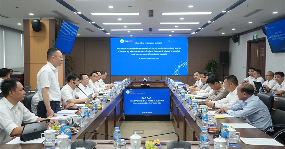 EVNNPC nỗ lực đảm bảo cấp điện cho các khu công nghiệp trọng điểm tại khu kinh tế Nghi Sơn