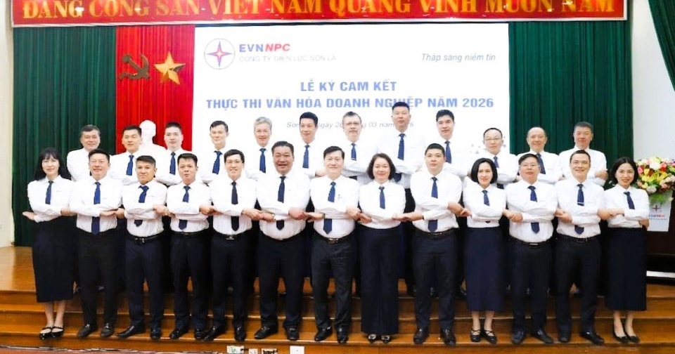 Công ty Điện lực Sơn La ký cam kết thực thi văn hóa doanh nghiệp năm 2026