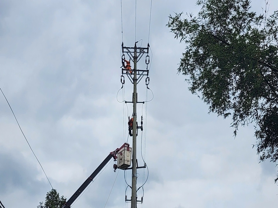 Hình 3 Đội QLĐLKV Vũ Quang phối hợp, hỗ trợ đơn vị trong quá trình thực hiện nhiệm vụ