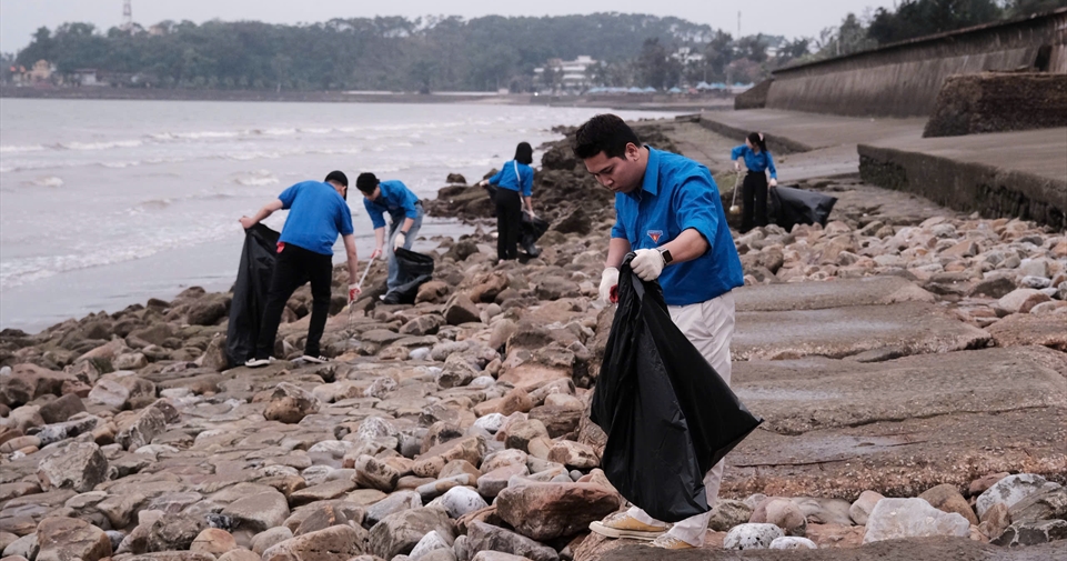 Tuổi trẻ EVNNPC đồng loạt ra quân hưởng ứng "Ngày Chủ Nhật xanh" trong Tháng Thanh niên