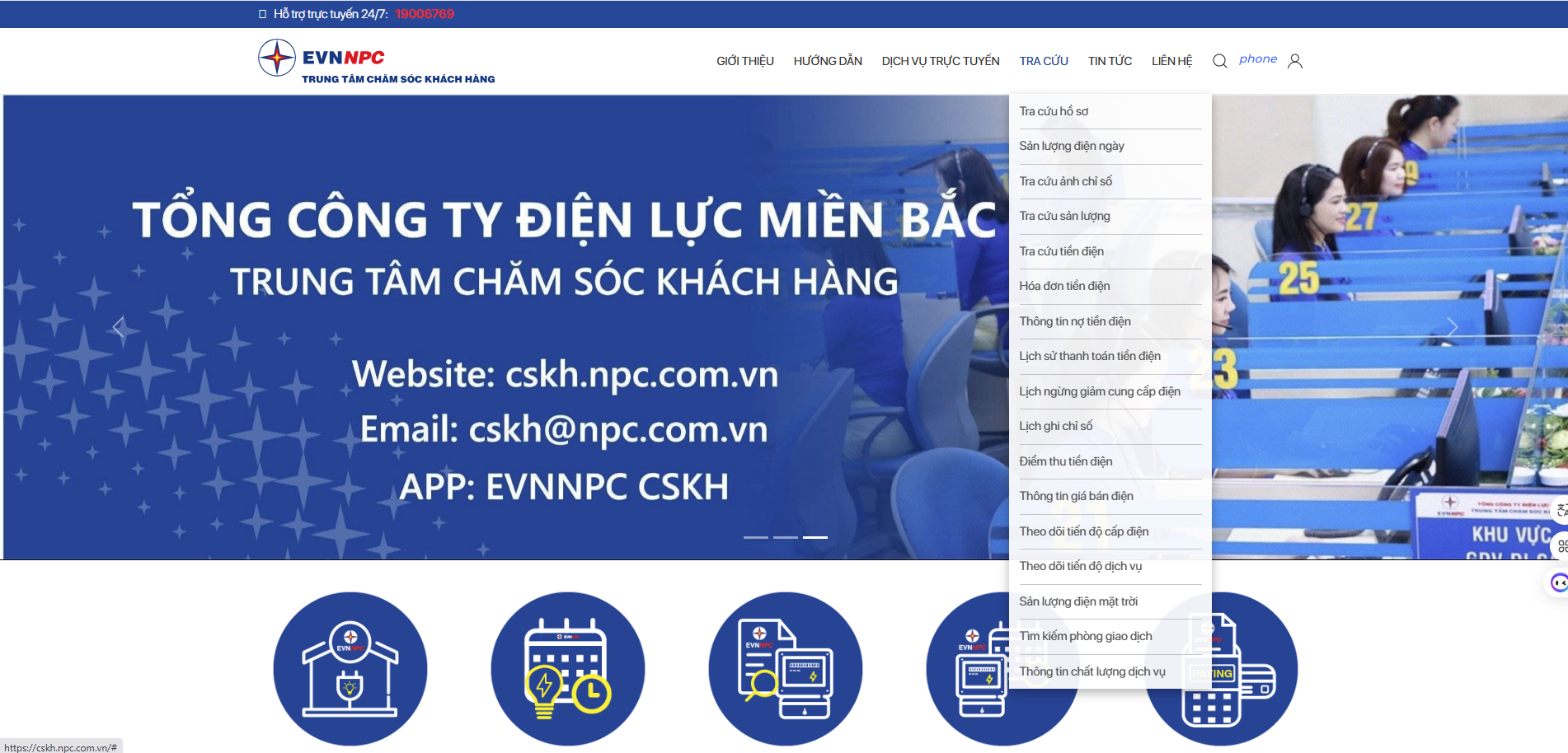 web CSKH