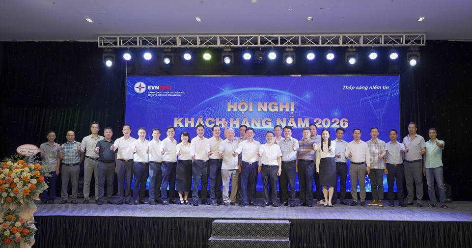 Công ty Điện lực Quảng Ninh tổ chức Hội nghị khách hàng năm 2026: Cam kết đồng hành và nâng tầm dịch vụ