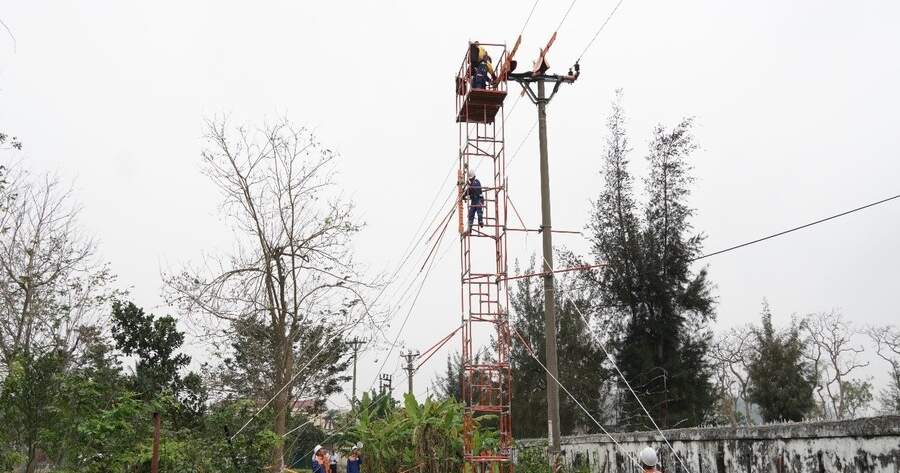 Công ty Điện lực Hải Phòng nâng cao năng lực Đội Hotline, đảm bảo cung cấp điện an toàn, ổn định mùa nắng nóng năm 2026