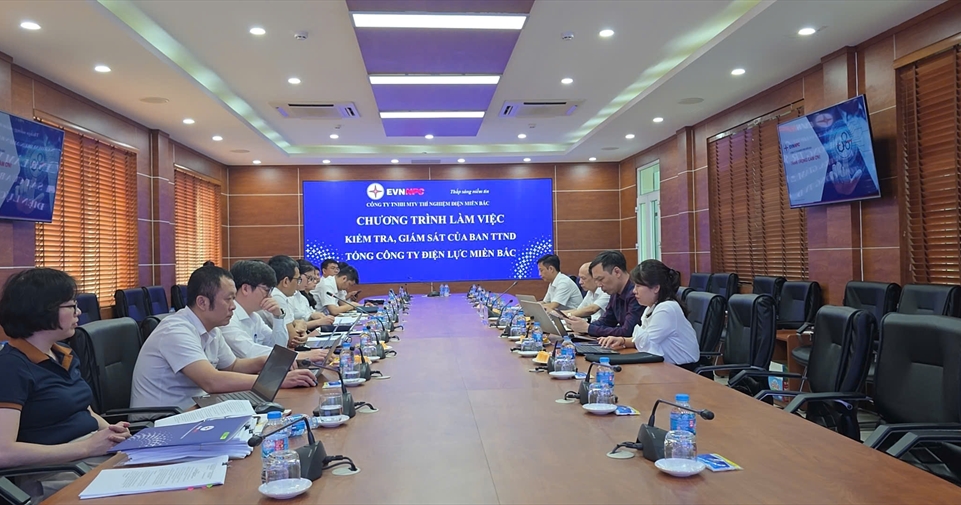 Ban Thanh tra nhân dân EVNNPC kiểm tra, giám sát tại NPCETC: Ghi nhận nhiều điểm sáng trong chăm lo người lao động