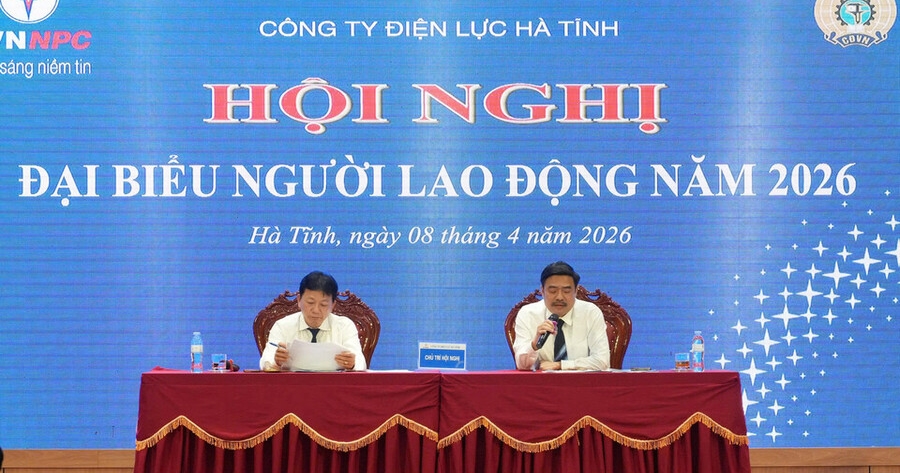 Công ty Điện lực Hà Tĩnh tổ chức Hội nghị đại biểu người lao động năm 2026