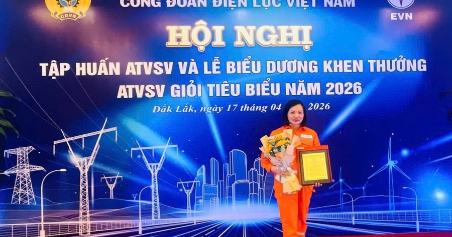 Vinh danh An toàn vệ sinh viên giỏi tiêu biểu năm 2026