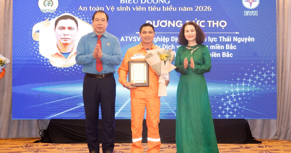 NPSC: An toàn vệ sinh viên Dương Đức Thọ góp phần lan tỏa tinh thần trách nhiệm, xây dựng văn hóa an toàn trong ngành Điện