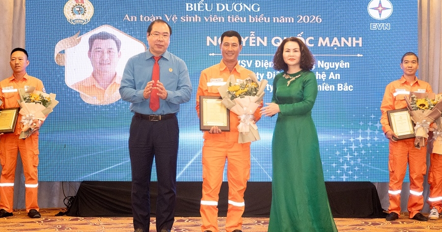 Nguyễn Quốc Mạnh - Gương sáng An toàn vệ sinh viên tiêu biểu ngành Điện năm 2026