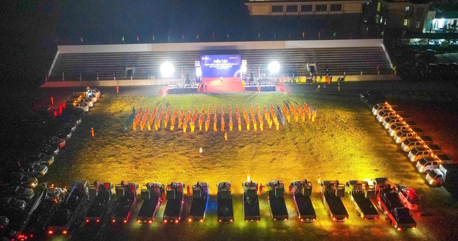 Công ty Điện lực Nghệ An chủ động diễn tập phòng, chống thiên tai và tìm kiếm cứu nạn năm 2026