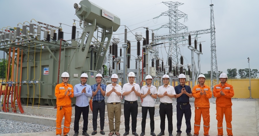Đóng điện Trạm biến áp 110kV Đa Mai, tăng cường năng lực cấp điện, tạo động lực phát triển kinh tế - xã hội trên địa bàn tỉnh Bắc Ninh
