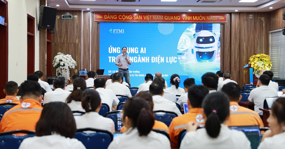 Công ty Điện lực Điện Biên: Đào tạo ứng dụng AI - Bước đột phá giải phóng sức lao động trong kỷ nguyên số