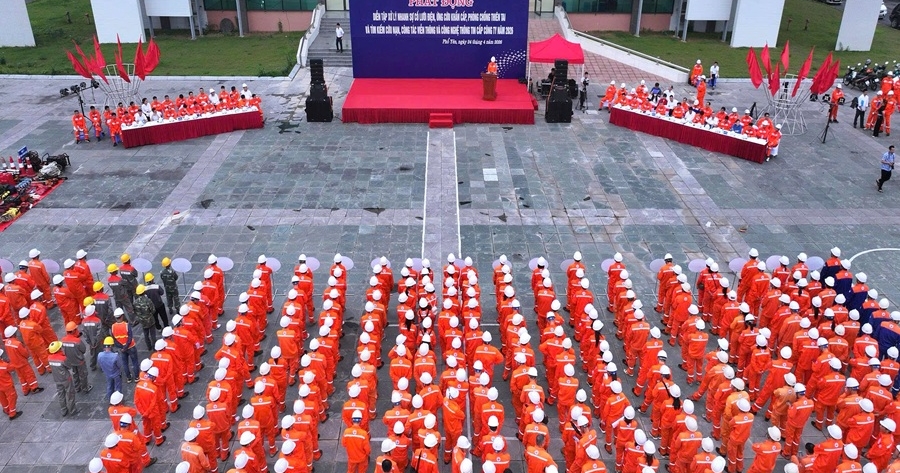 Công ty Điện lực Thái Nguyên: Hơn 700 CBCNV tham gia diễn tập quy mô lớn ứng phó sự cố và PCTT&TKCN năm 2026