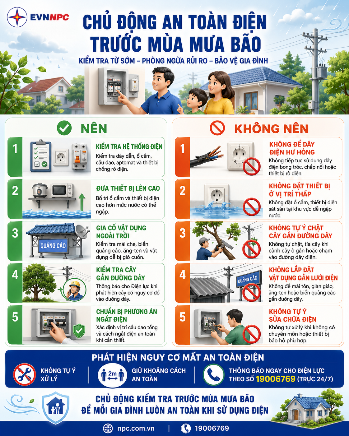 An toàn điện mùa mưa bão (1)